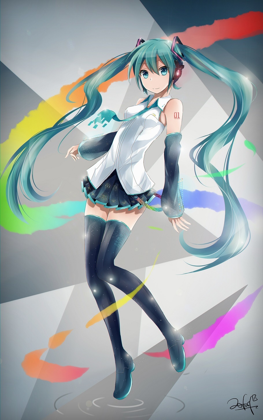 p站画师作品初音未来