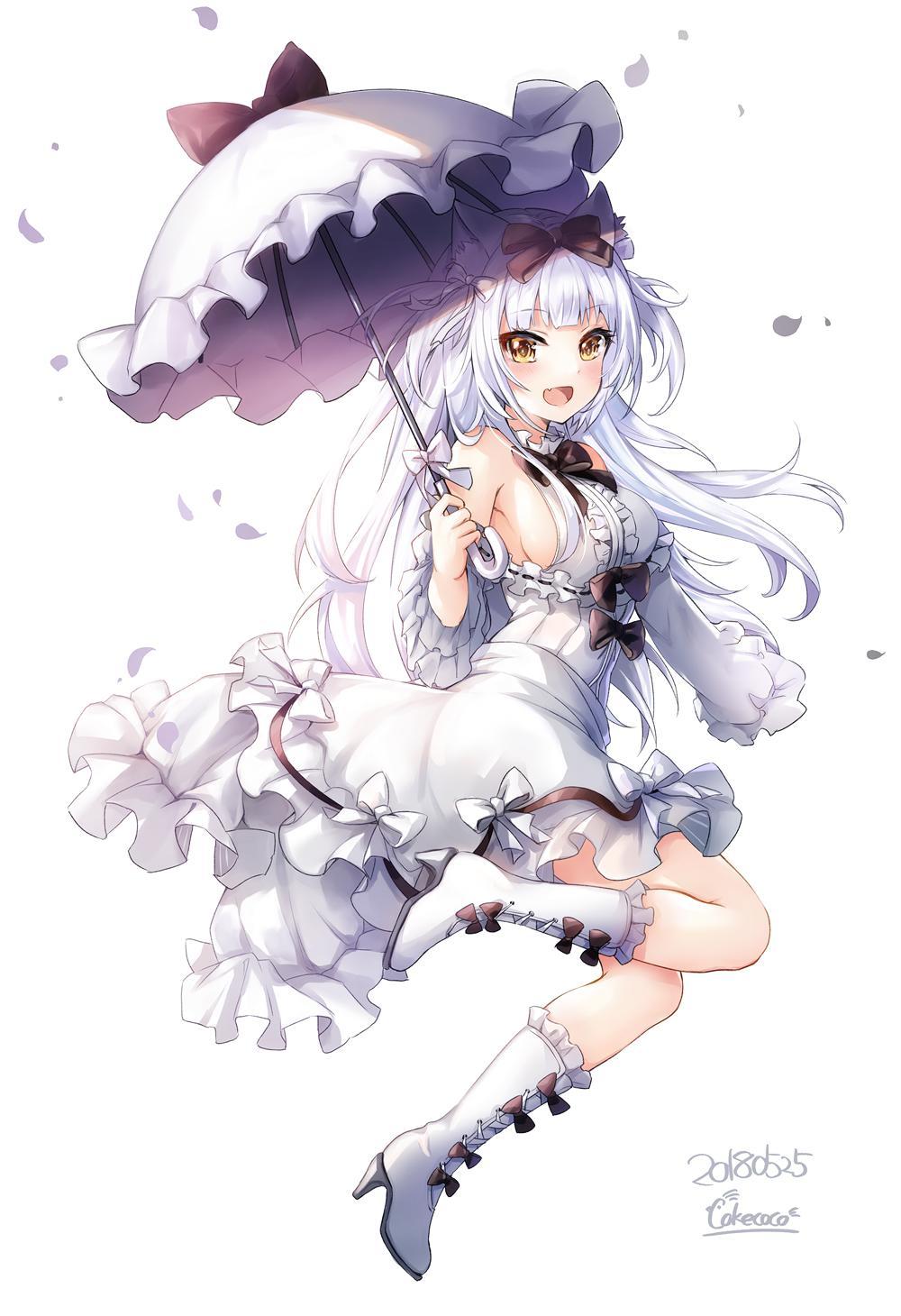 p站画师作品像雪一样的