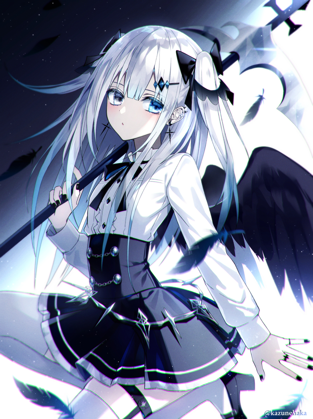 p站画师作品死神×堕天使
