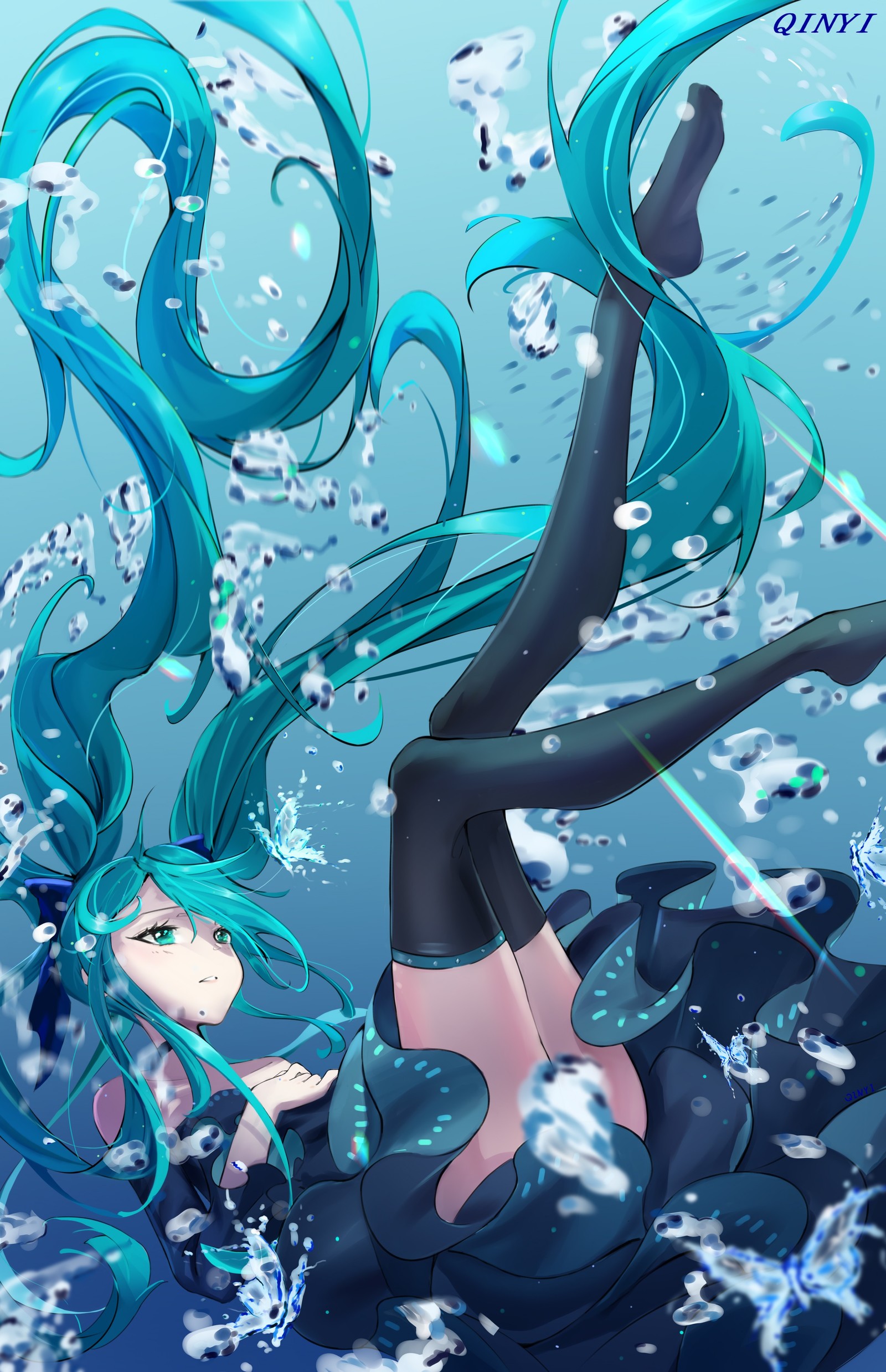 p站画师作品深海少女