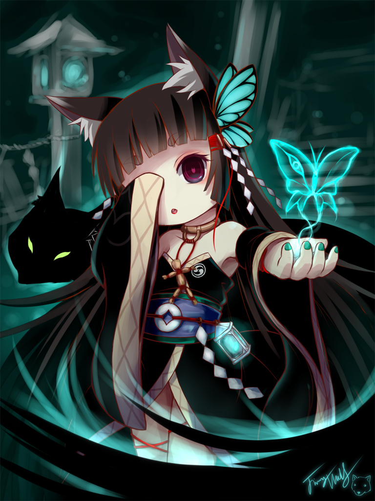 p站画师作品黑狐