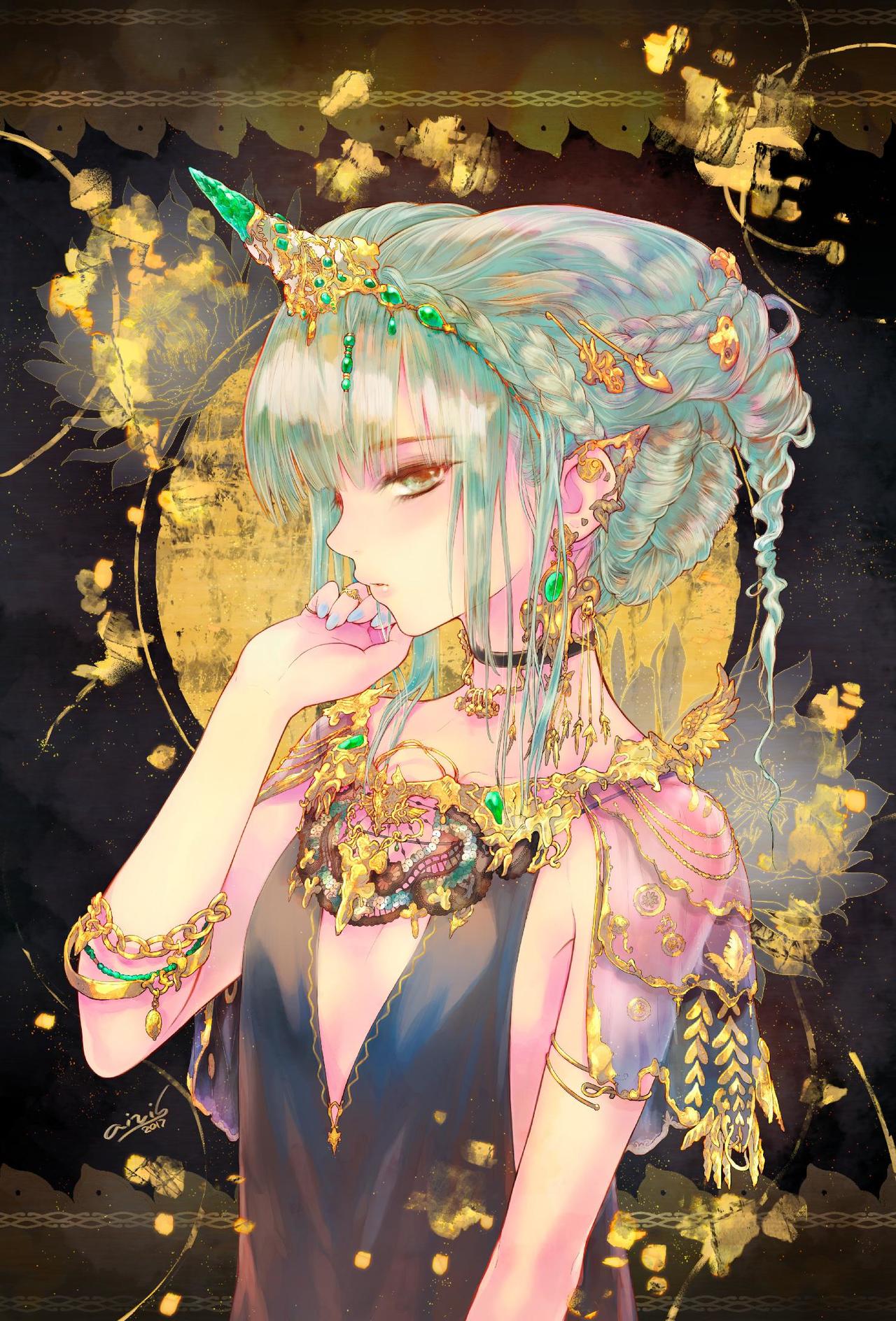 P站插画师堀愛里作品图片欣赏 P站id 触站