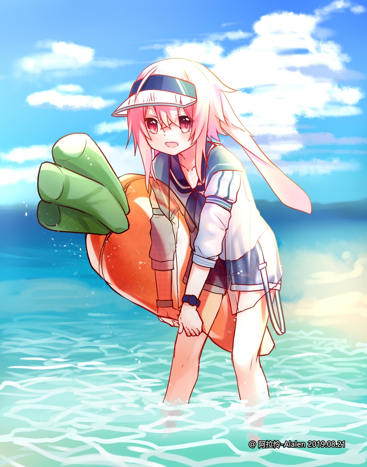 P站插画师阿拉怜作品图片欣赏 P站id 触站